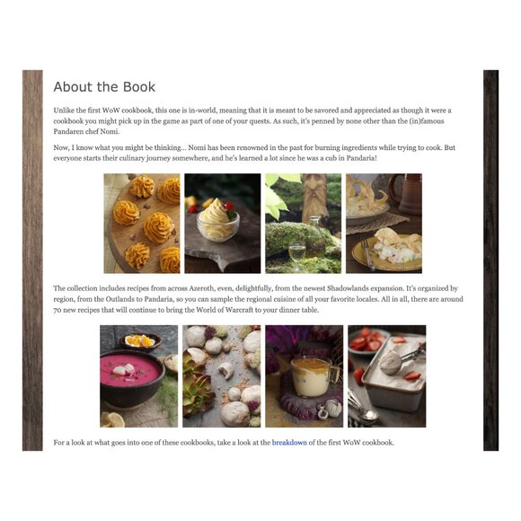 World of Warcraft: New Flavors of Azeroth - The Official Cookbook - Picture 7 of 11